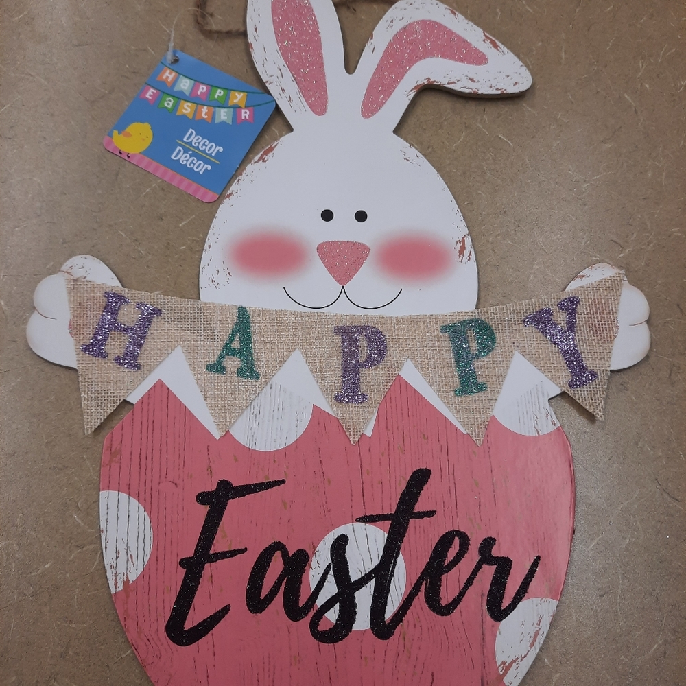 Easter sign nwt